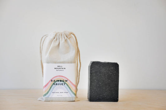Rainbow Valley bar soap. Natural, sustainable, low waste.