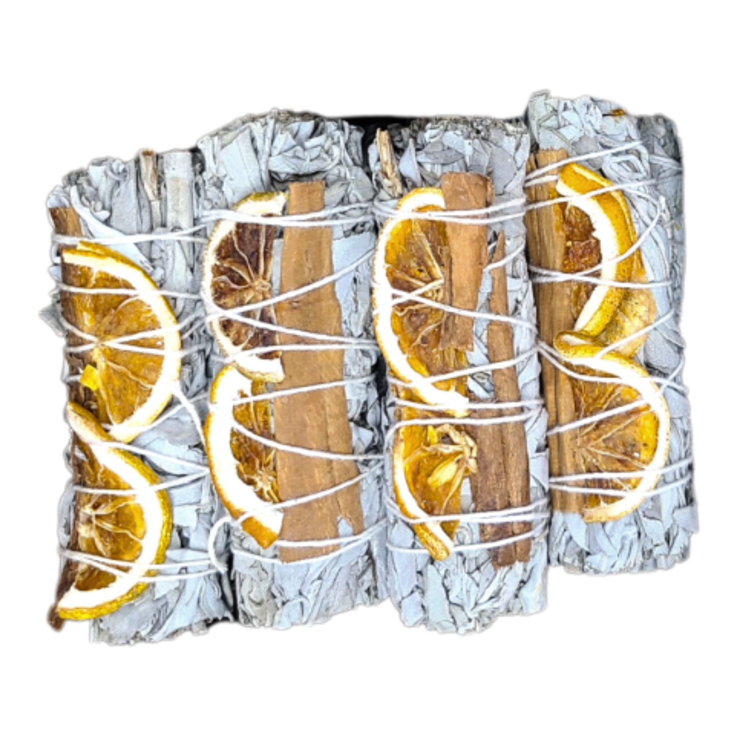 Harvest Glow Fall Smudge Stick | White Sage, Orange Cinnamon