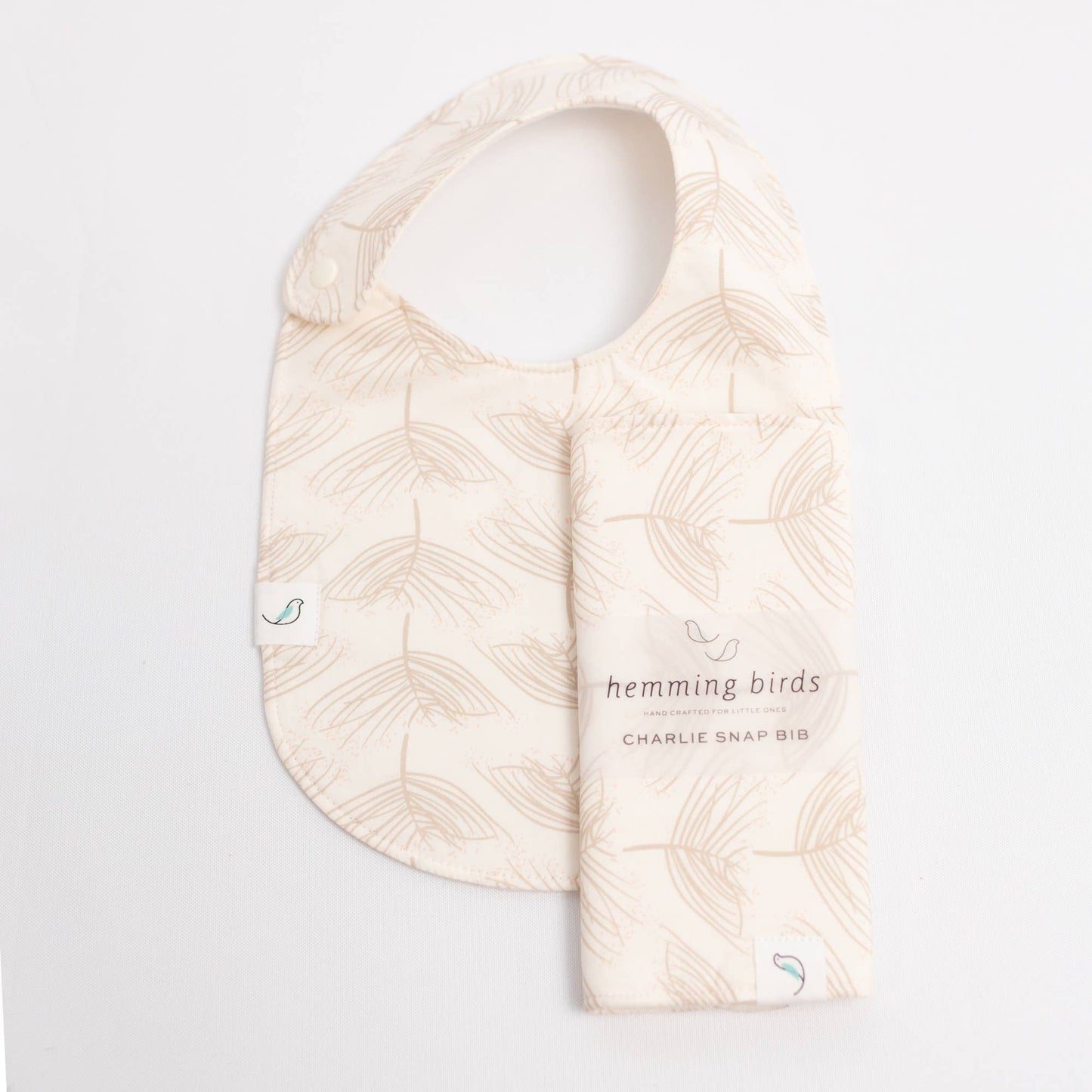 Charlie Snap Bib - Wildflower