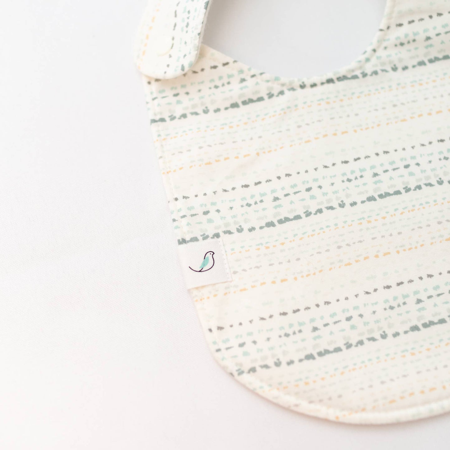 Charlie Snap Bib - Sandstone