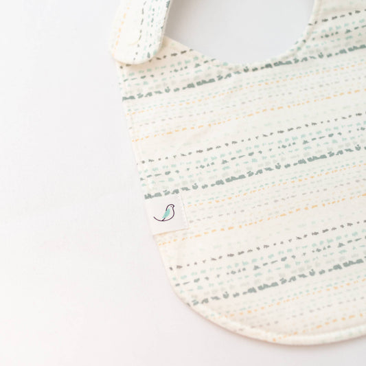 Charlie Snap Bib - Sandstone