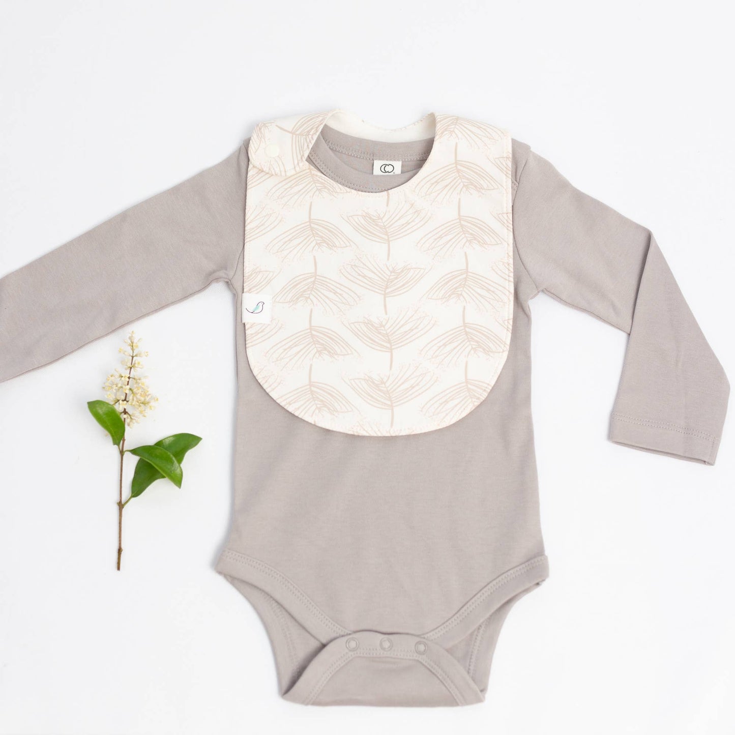 Charlie Snap Bib - Wildflower